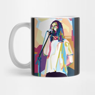 Popart kevin parker in WPAP Mug